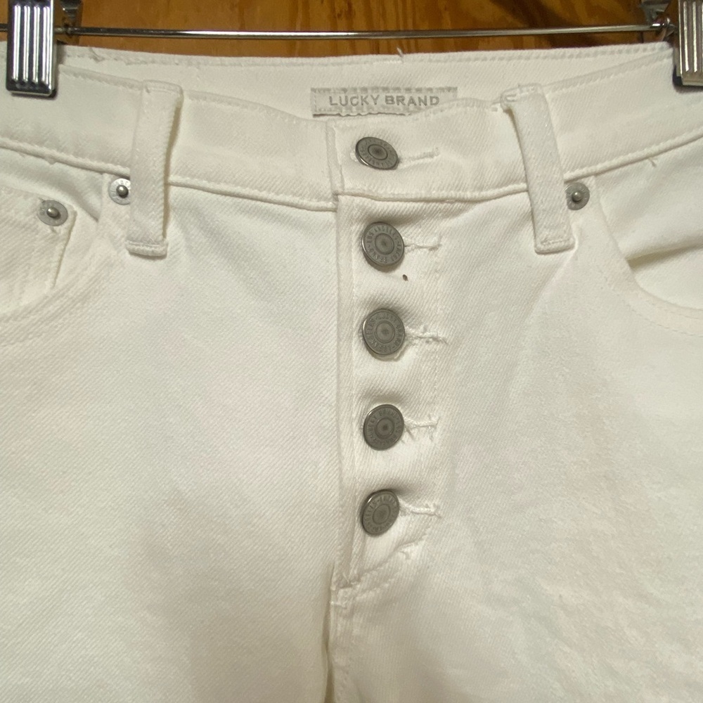lucky brand mid rise authentic straight - Picture 5 of 12